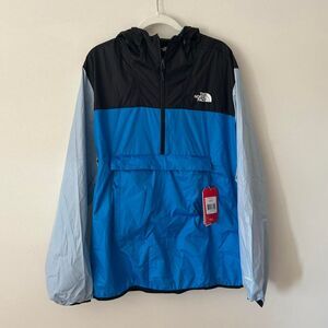 The North Face Men’s Blue Windbreaker Jacket – NWT – Packs into Belt Bag